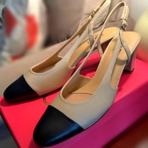 BRAND NEW Vaneli Slingback Heels Size 10